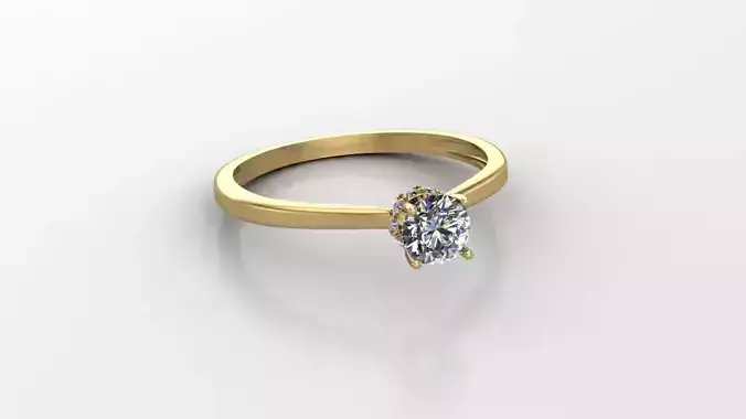 woman rings  style 3D print model