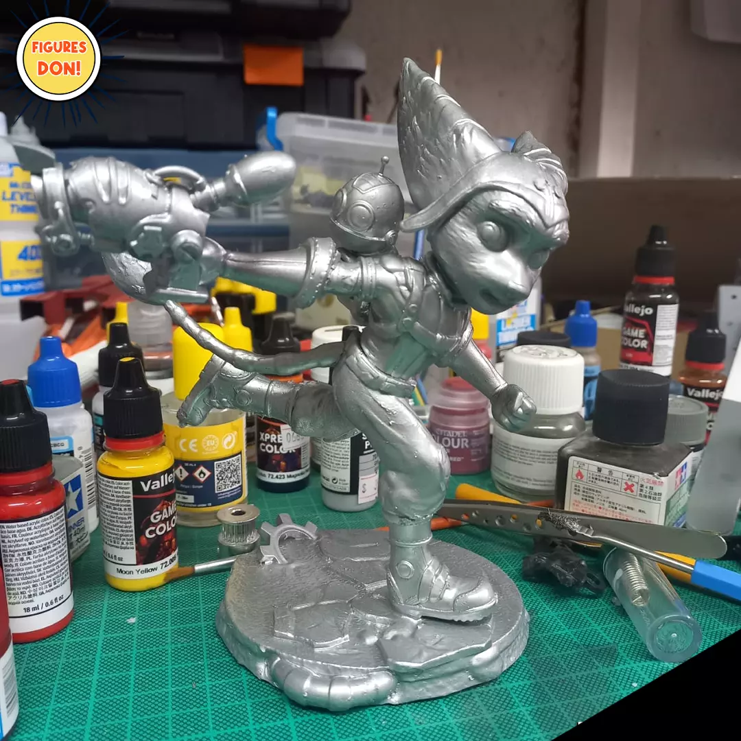 Ratchet and Clank 3D print model_1