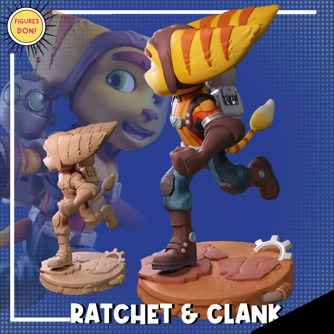Ratchet and Clank 3D print model_8