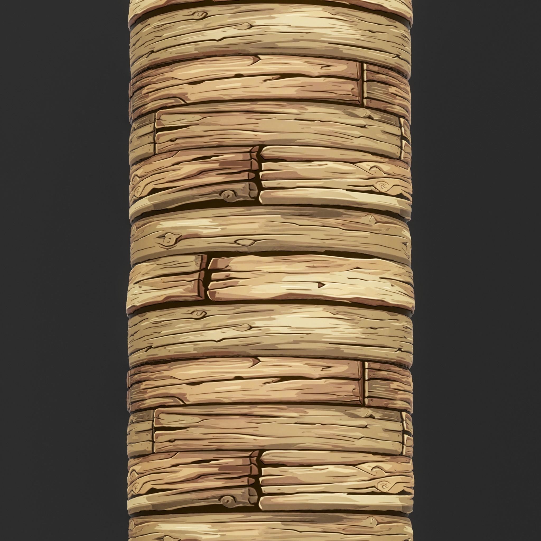  Stylized Wood Seamless Texture  Texture_6