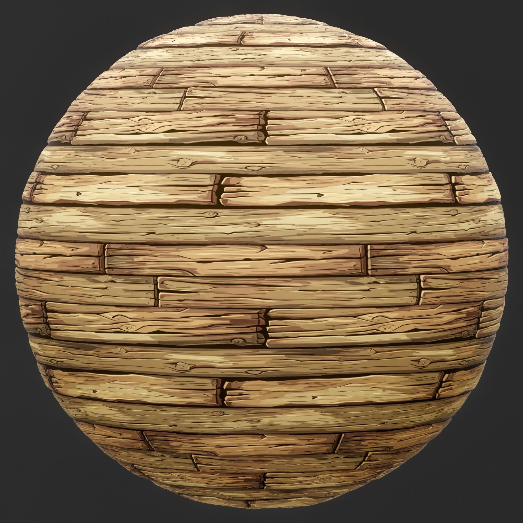  Stylized Wood Seamless Texture  Texture_5