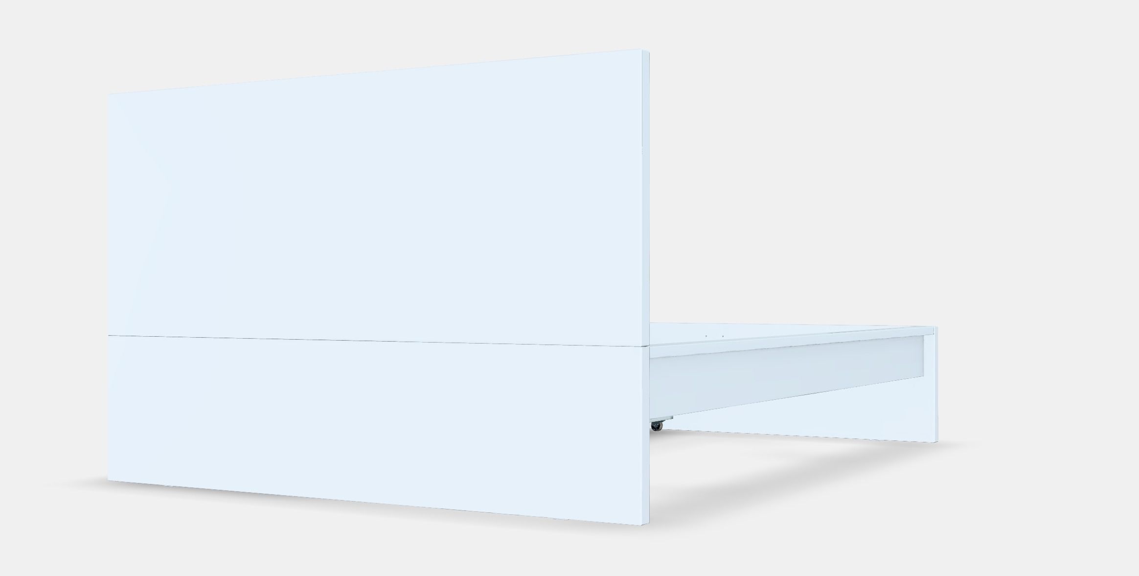 MALM high bed frame with 2 drawers 3D model_6