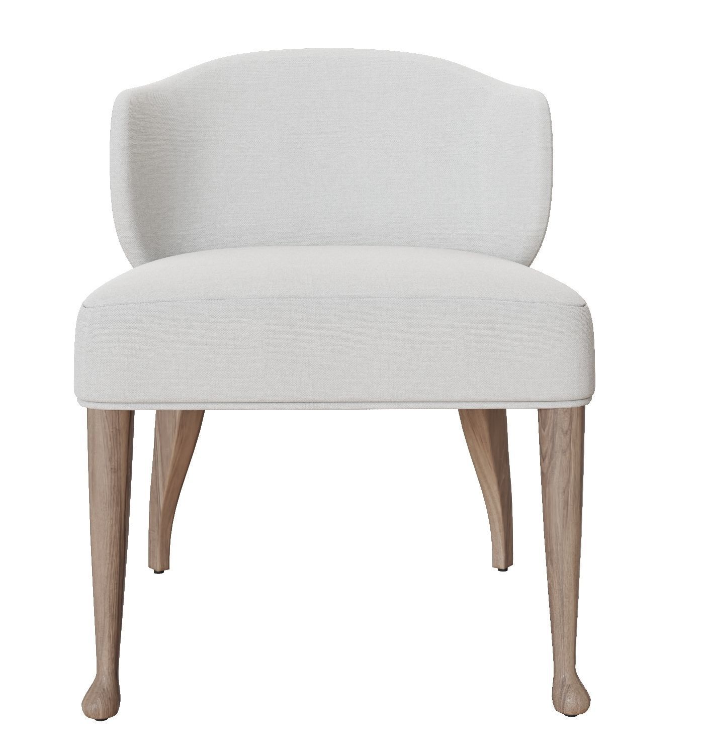 Silla tipo zapatilla de palacio 3D model_1