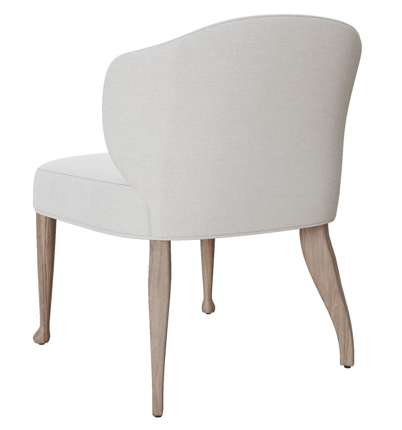 Silla tipo zapatilla de palacio 3D model_2