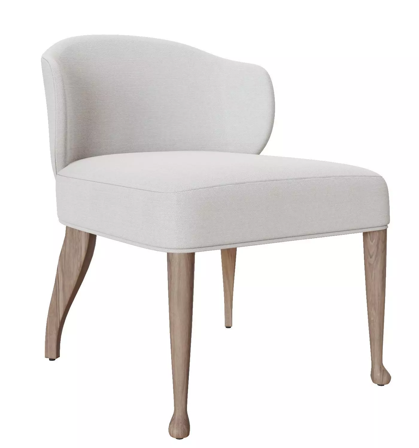 Silla tipo zapatilla de palacio 3D model_0