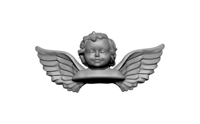 angel statue 3D print model
