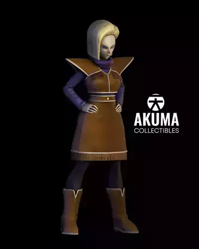 Dragon ball Z  Android 18 CowGirl