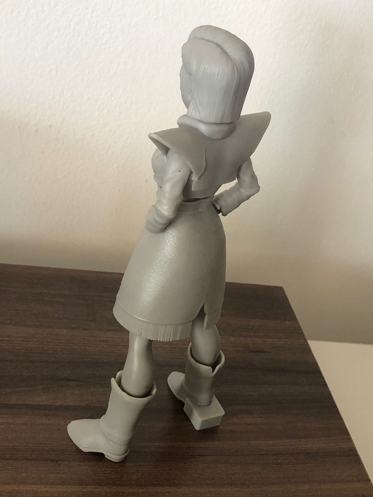 Dragon ball Z Android 18 CowGirl 3D print model_4