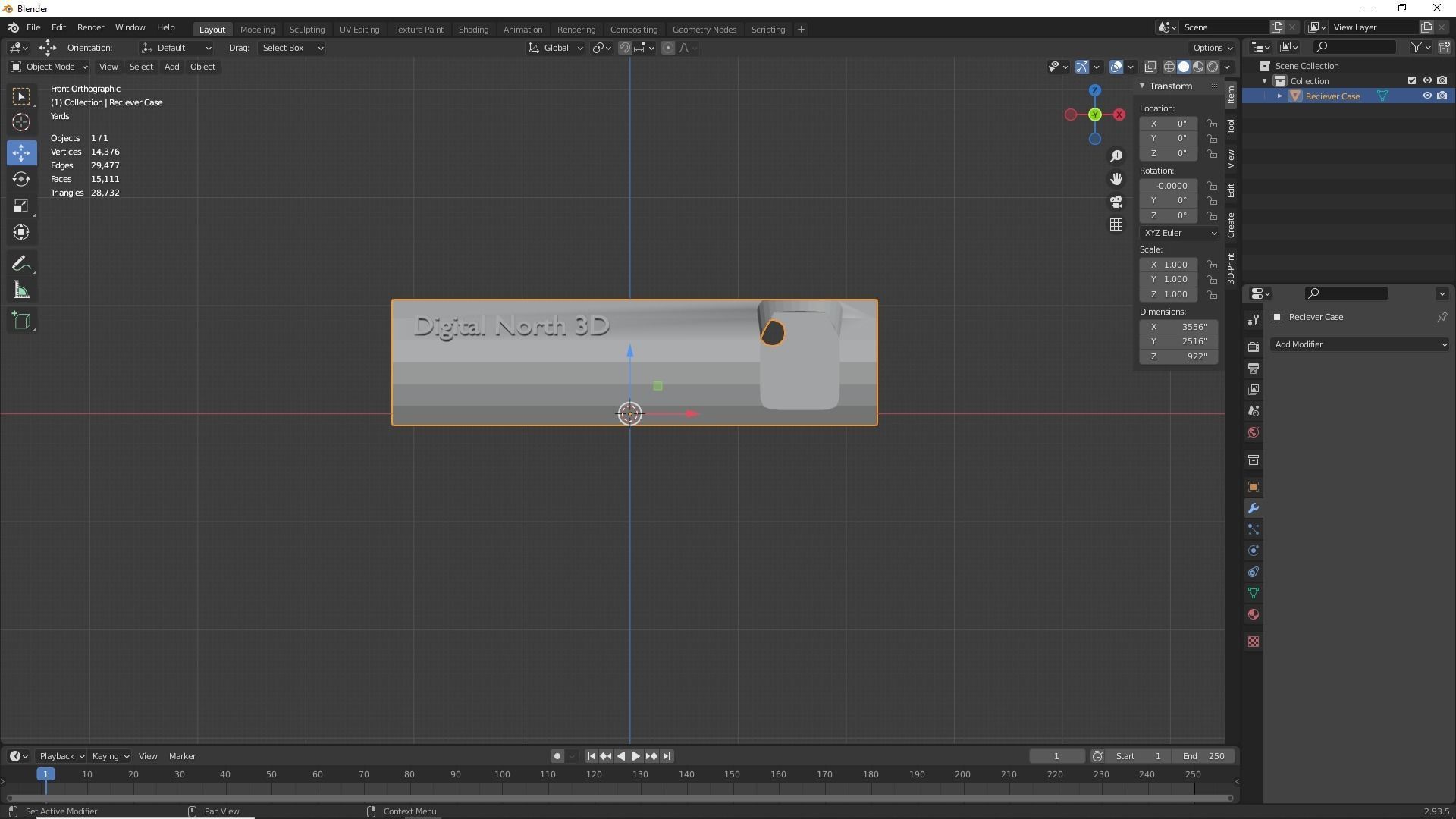 Nitro Bee Rugged Mount Case 3D print model_6