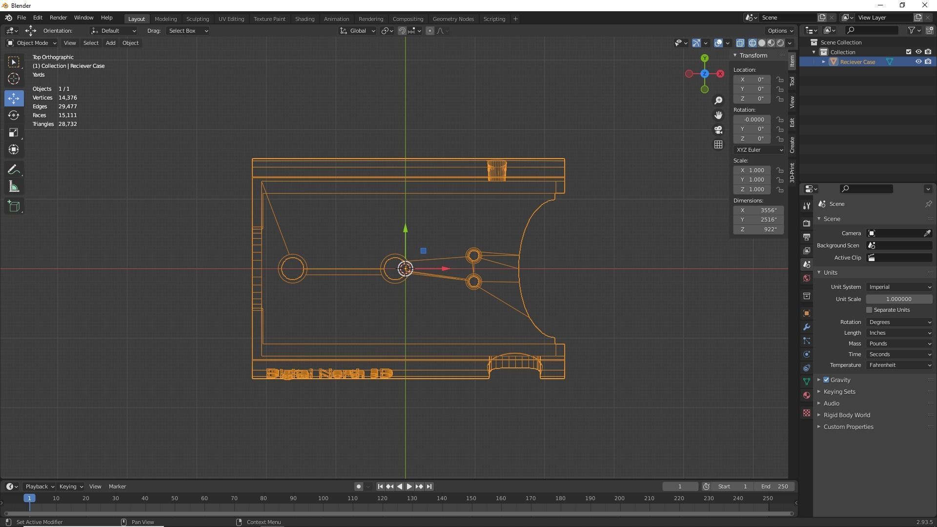 Nitro Bee Rugged Mount Case 3D print model_3