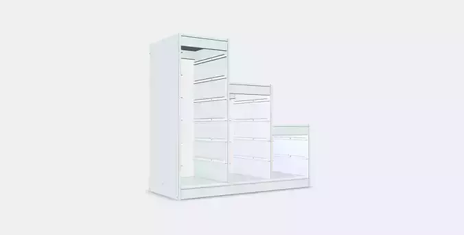 TROFAST shelf frame