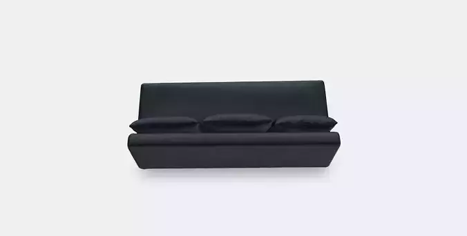 ALVDALEN 3seater sofa bed Low-poly 3D model