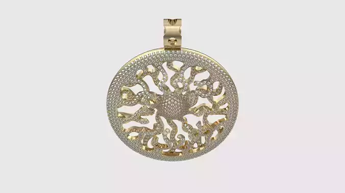 Tree of Life Filigree Pendant JDBCo 3D print model