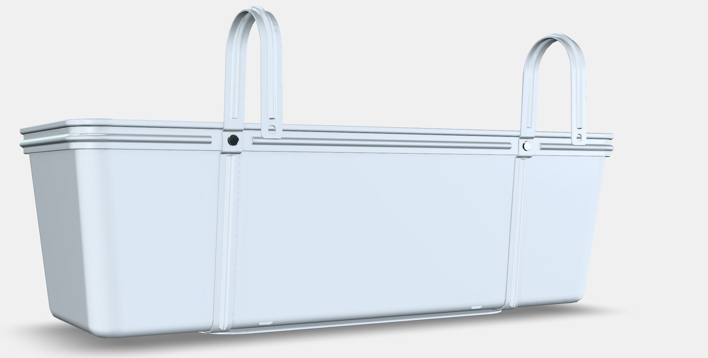 ROSENKAL flower box with holder 3D model_6