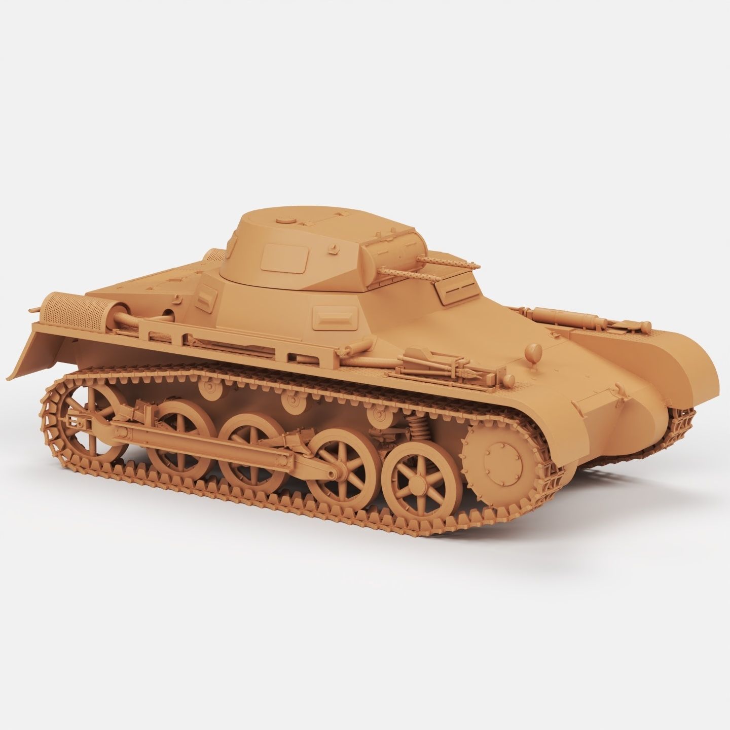 Panzer I pack 3D Model Collection_7