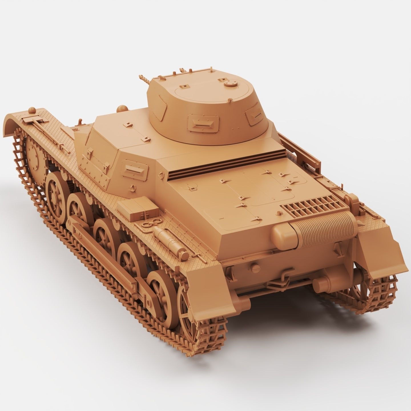 Panzer I pack 3D Model Collection_11