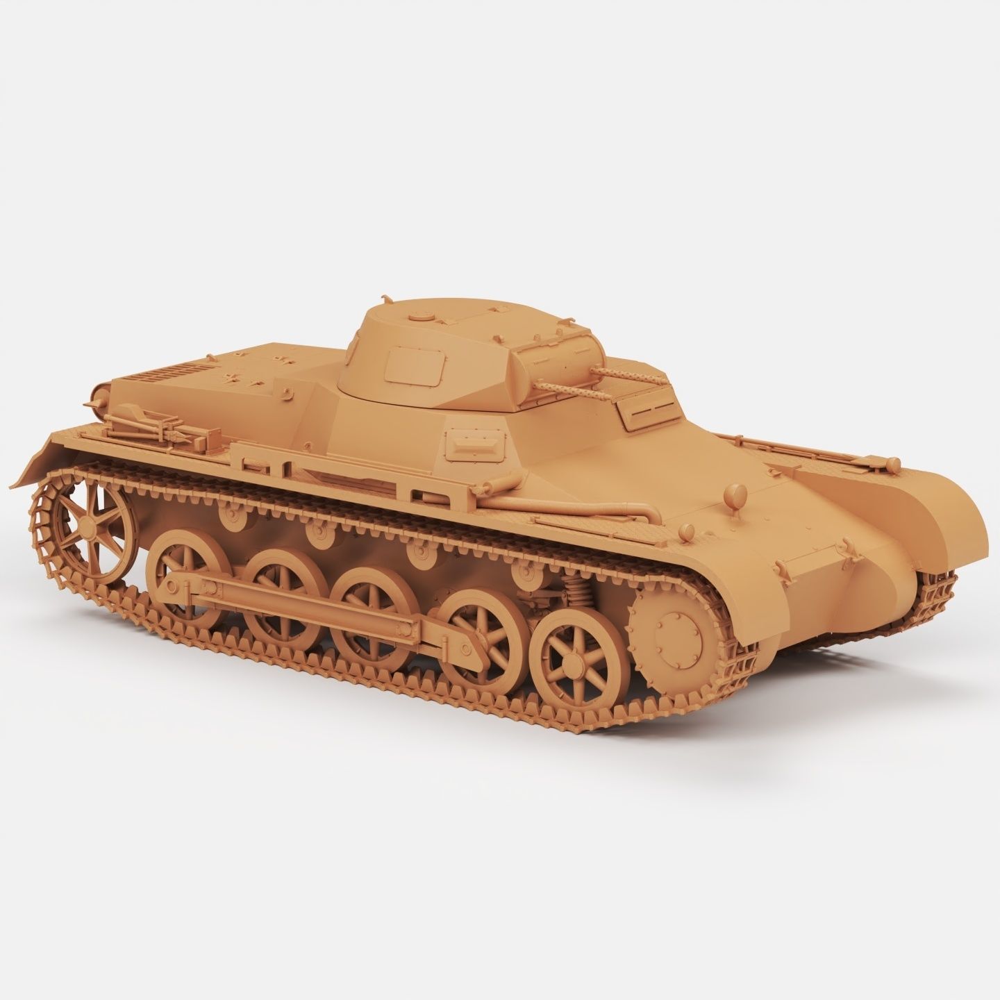 Panzer I pack 3D Model Collection_12