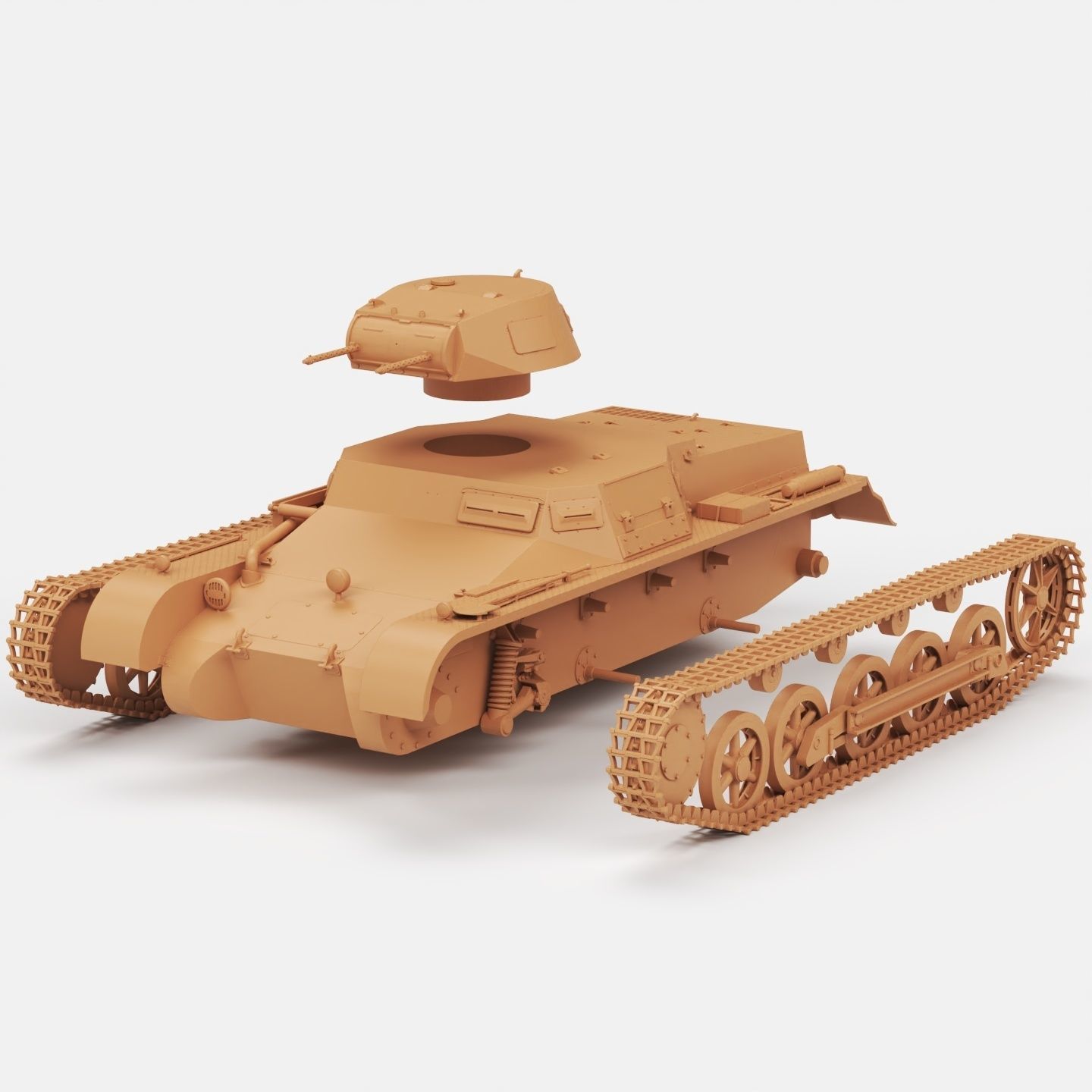 Panzer I pack 3D Model Collection_10