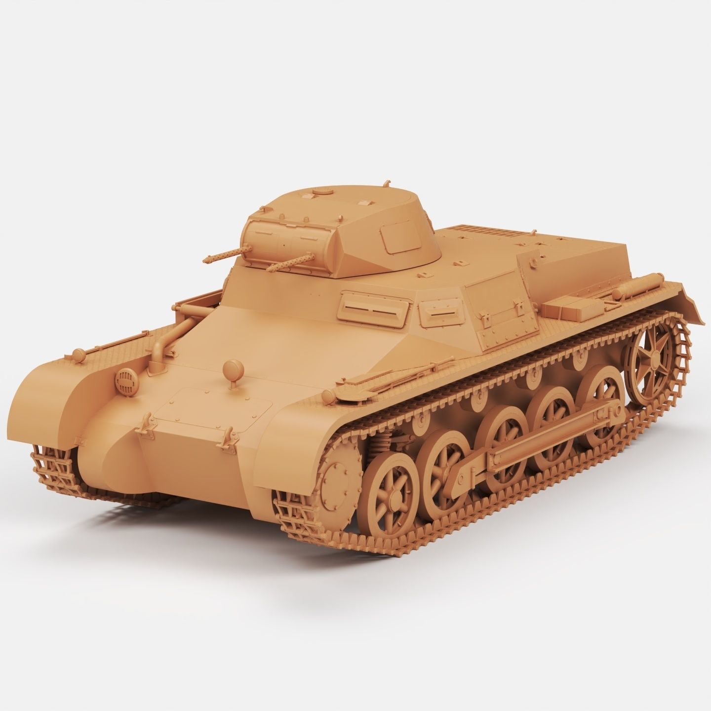 Panzer I pack 3D Model Collection_1