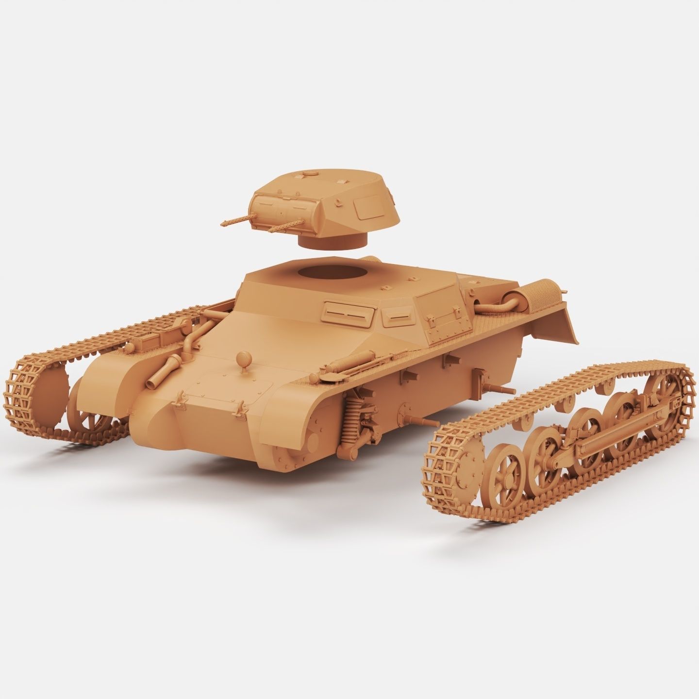 Panzer I pack 3D Model Collection_5