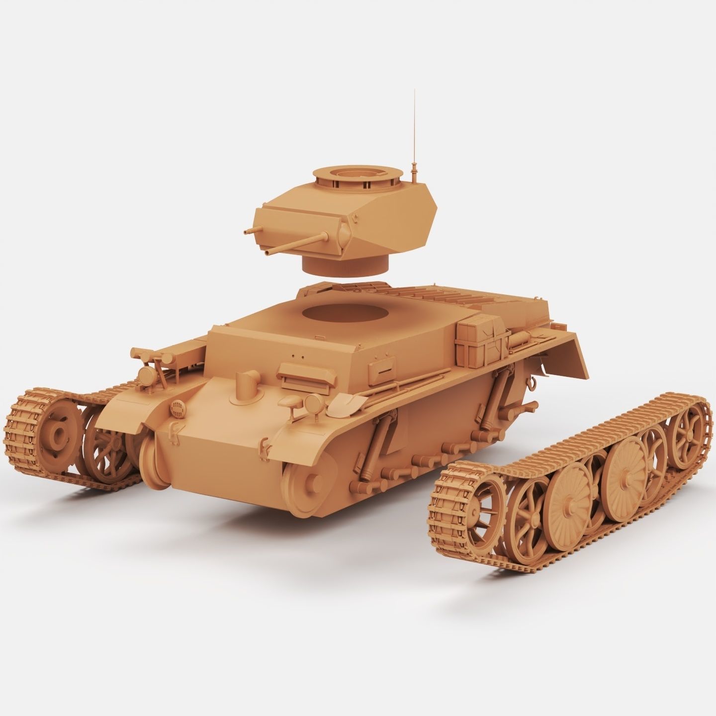 Panzer I pack 3D Model Collection_14