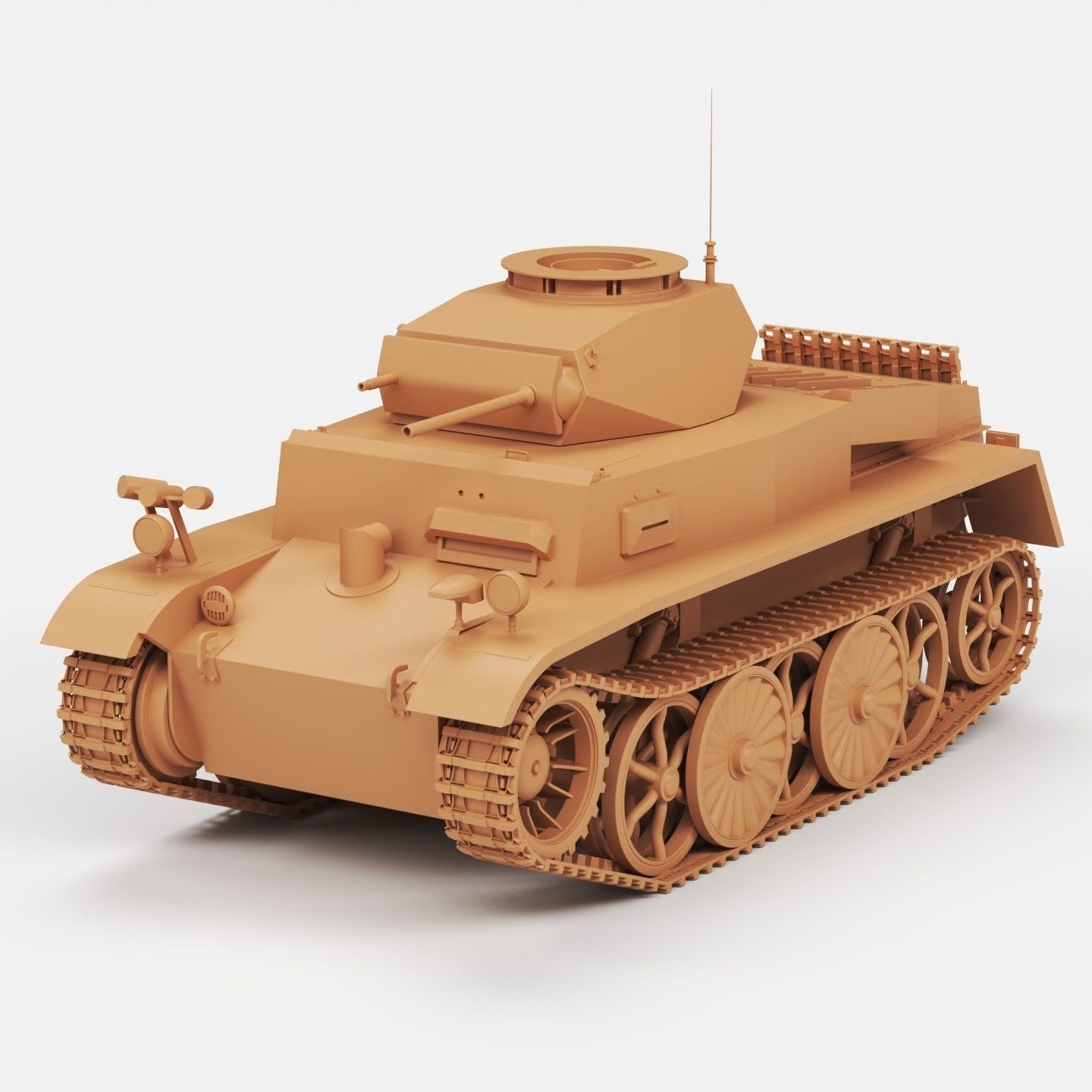 Panzer I pack 3D Model Collection_13