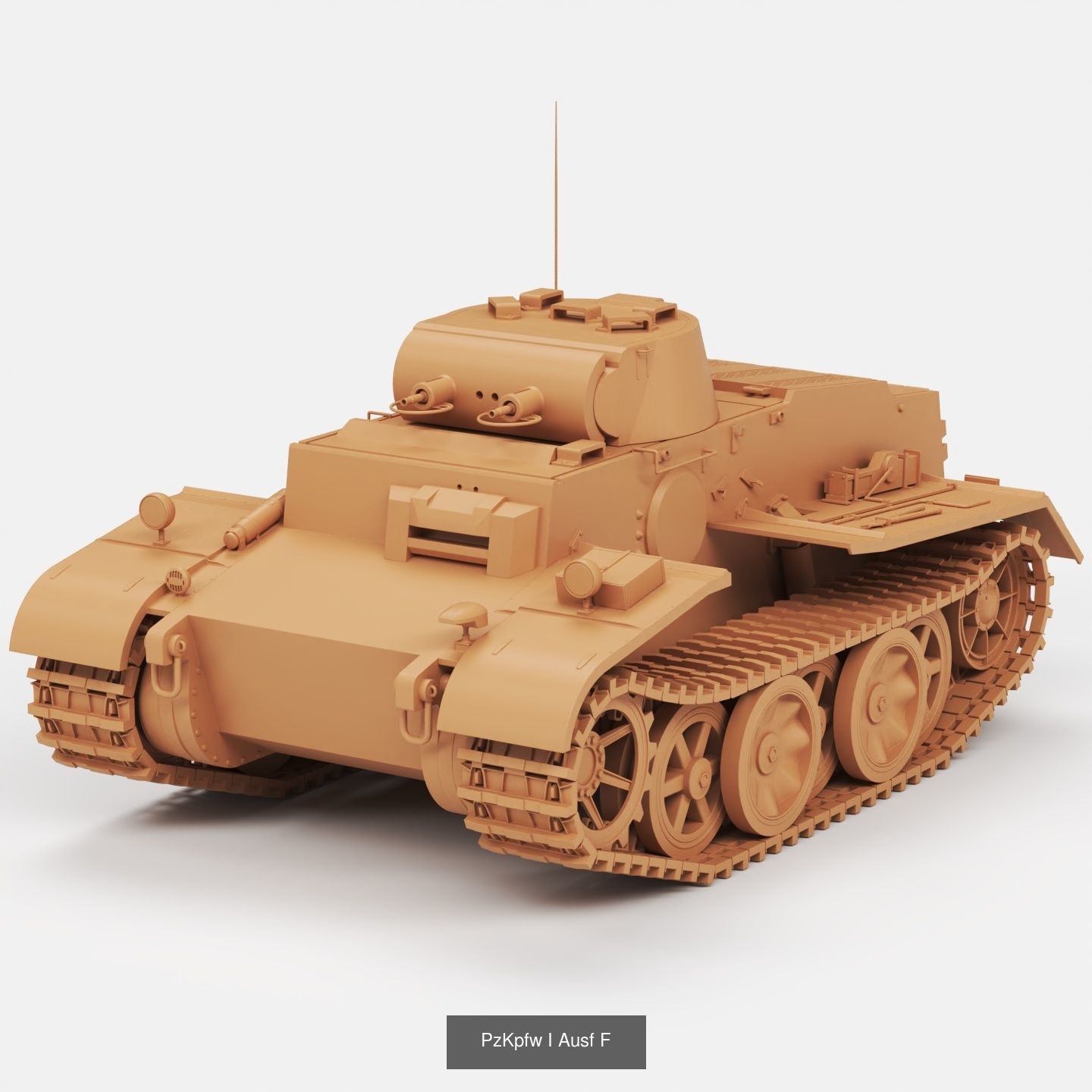 Panzer I pack 3D Model Collection_3