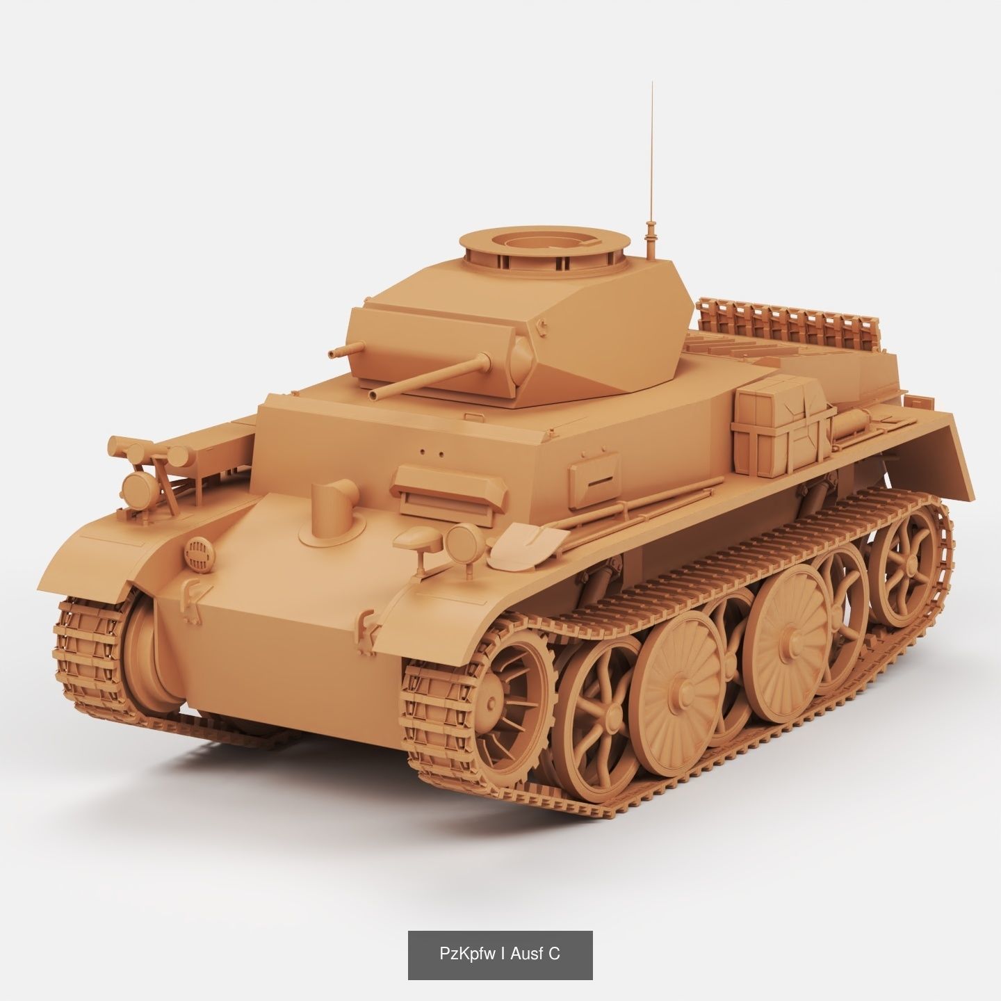Panzer I pack 3D Model Collection_2