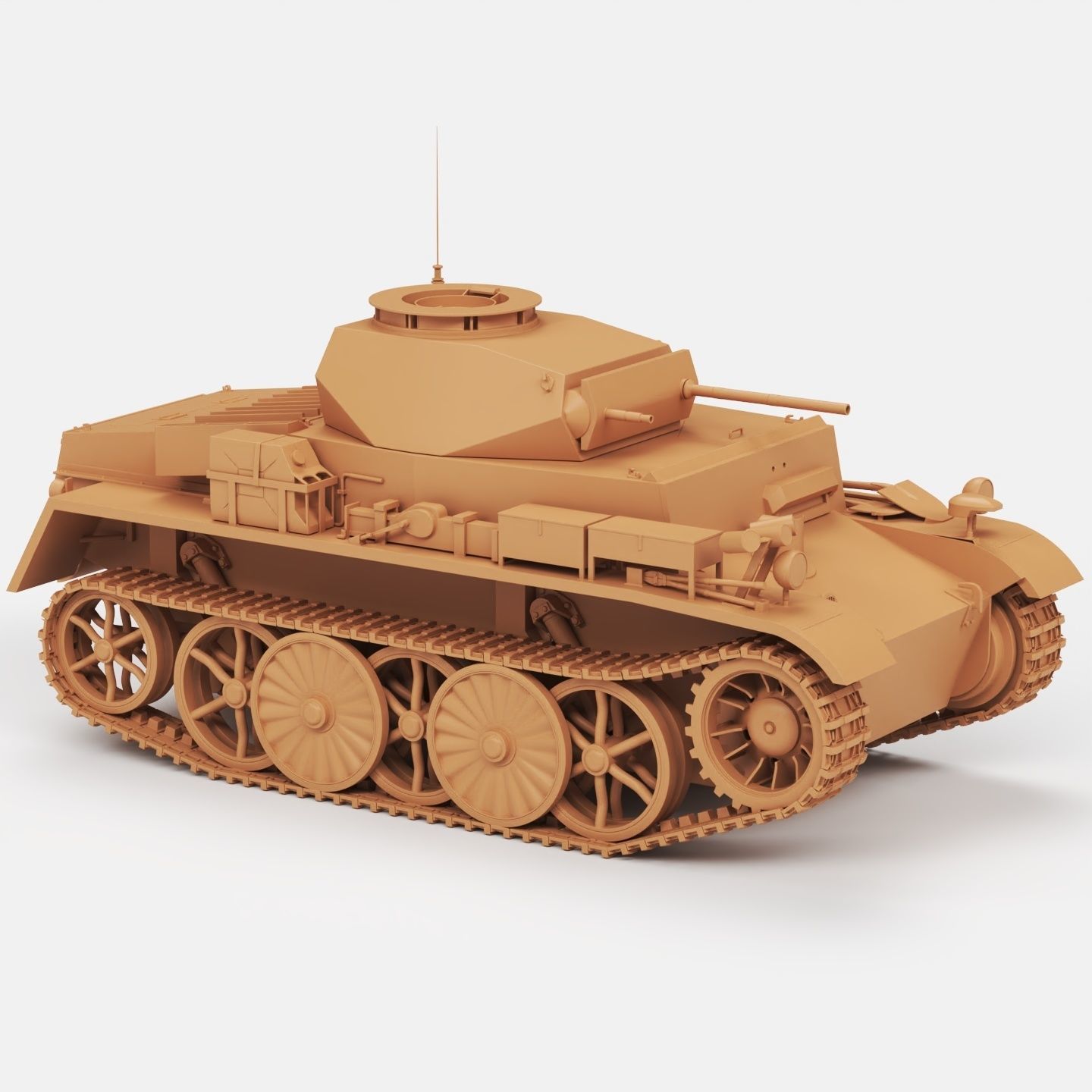 Panzer I pack 3D Model Collection_17