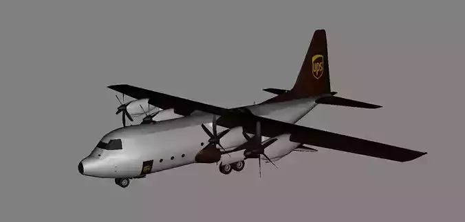 Cargo Plane UPS Cargo Plane