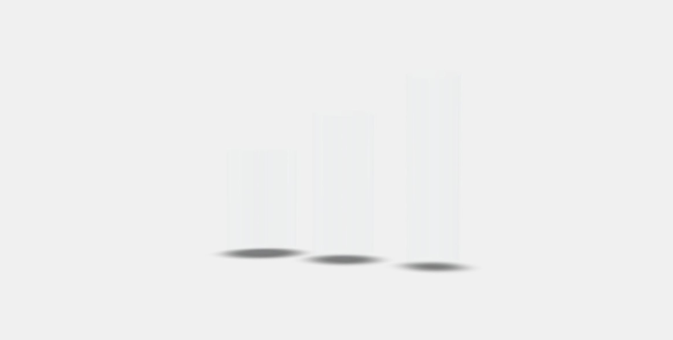 CYLINDER vase set of 3 3D model_11