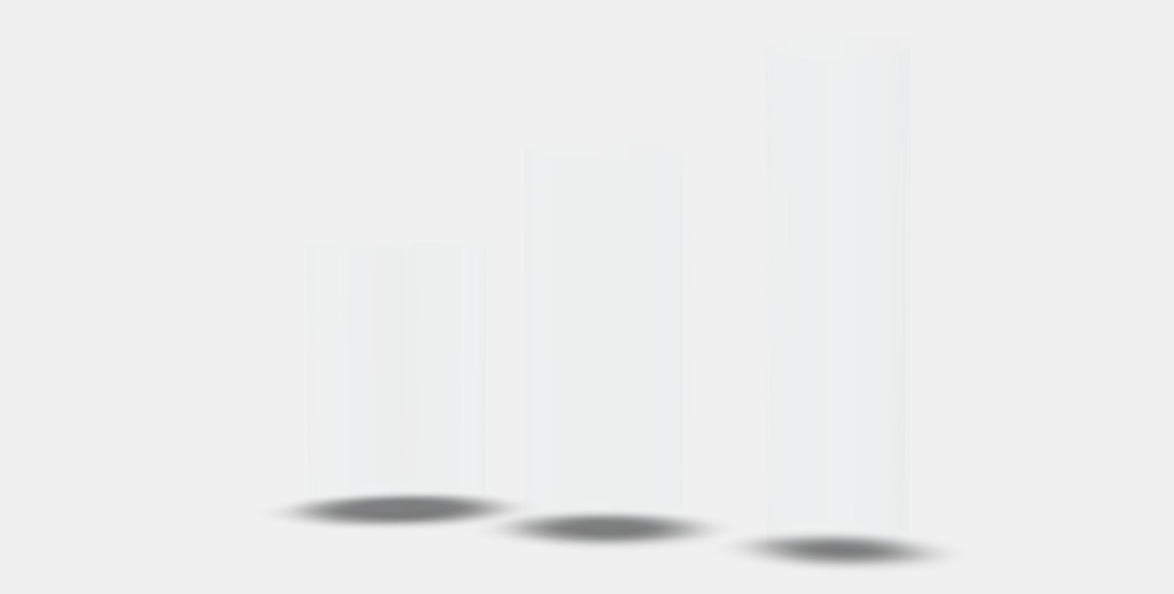 CYLINDER vase set of 3 3D model_13