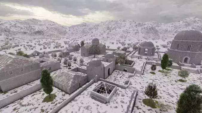 Historic city -Ancient City 3D model