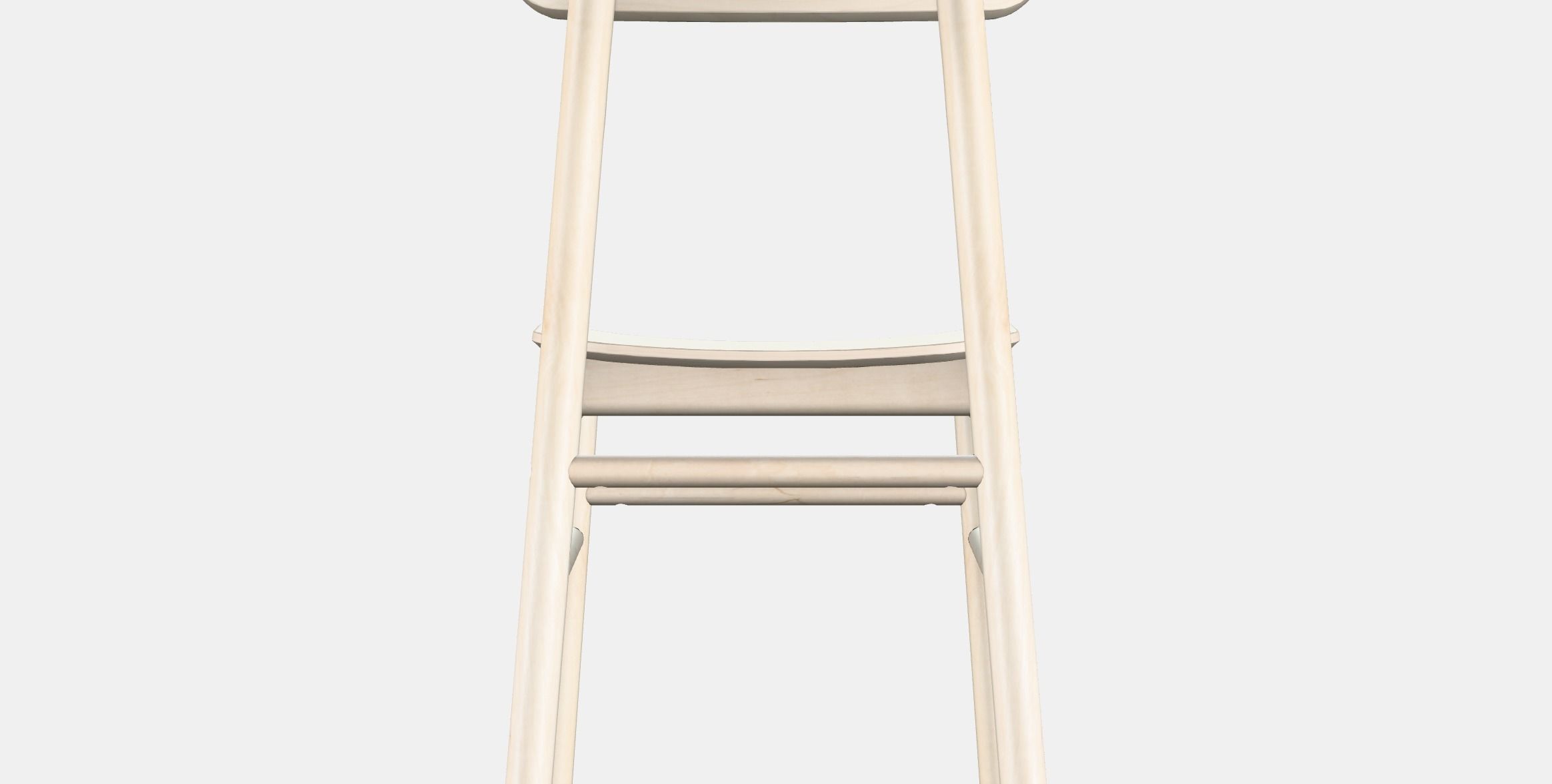 RONNINGE chair 1 Low-poly 3D model_13