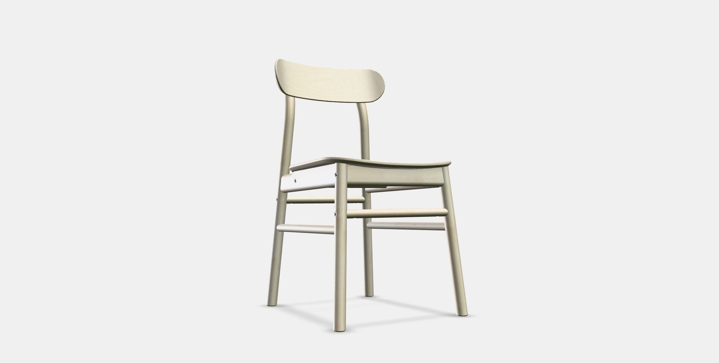 RONNINGE chair 1 Low-poly 3D model_2