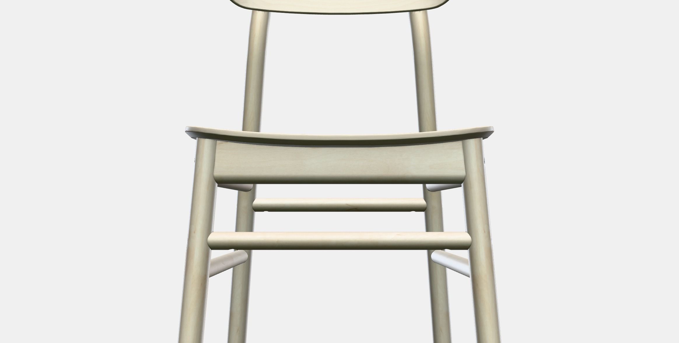 RONNINGE chair 1 Low-poly 3D model_15