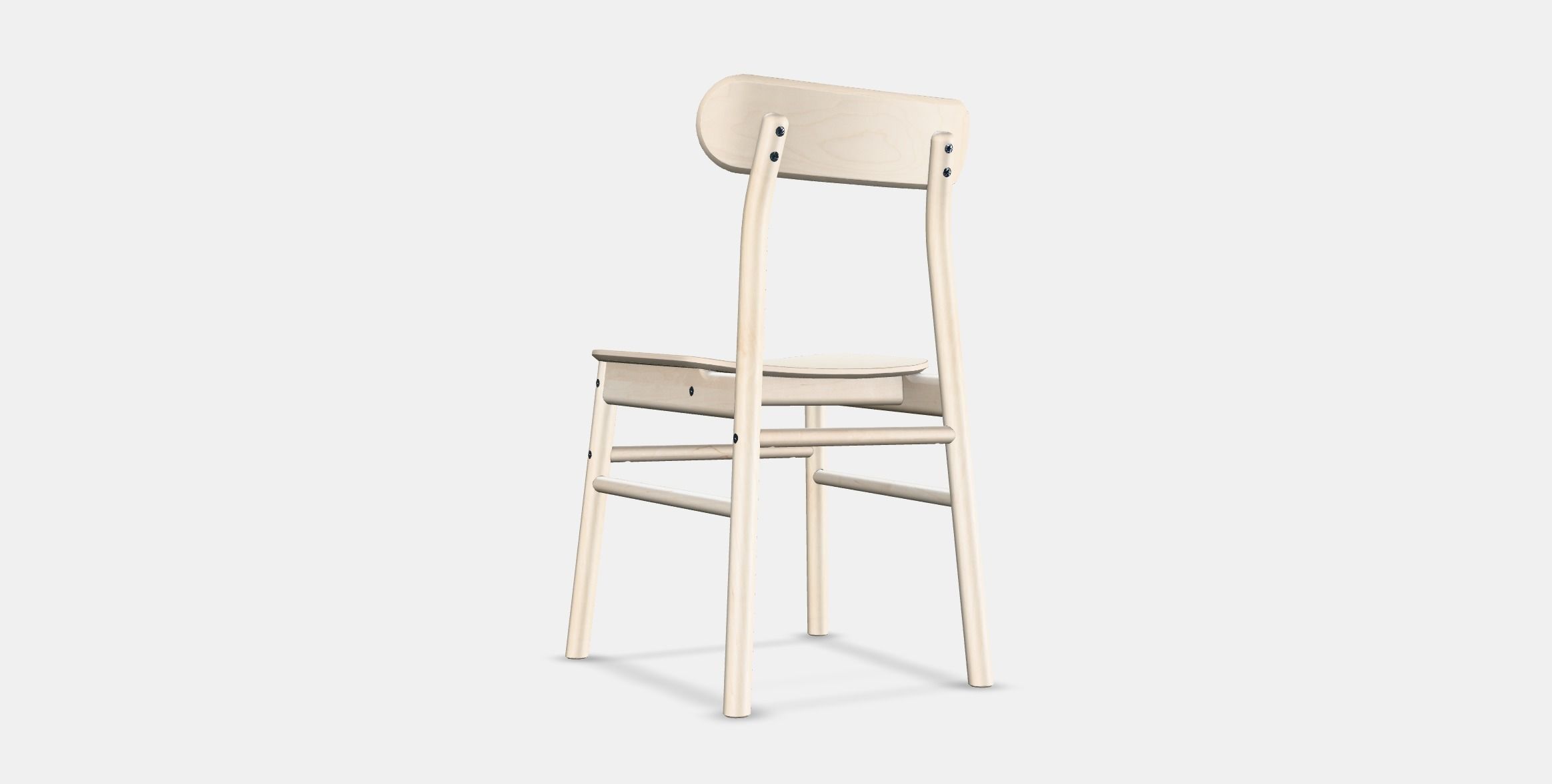 RONNINGE chair 1 Low-poly 3D model_16