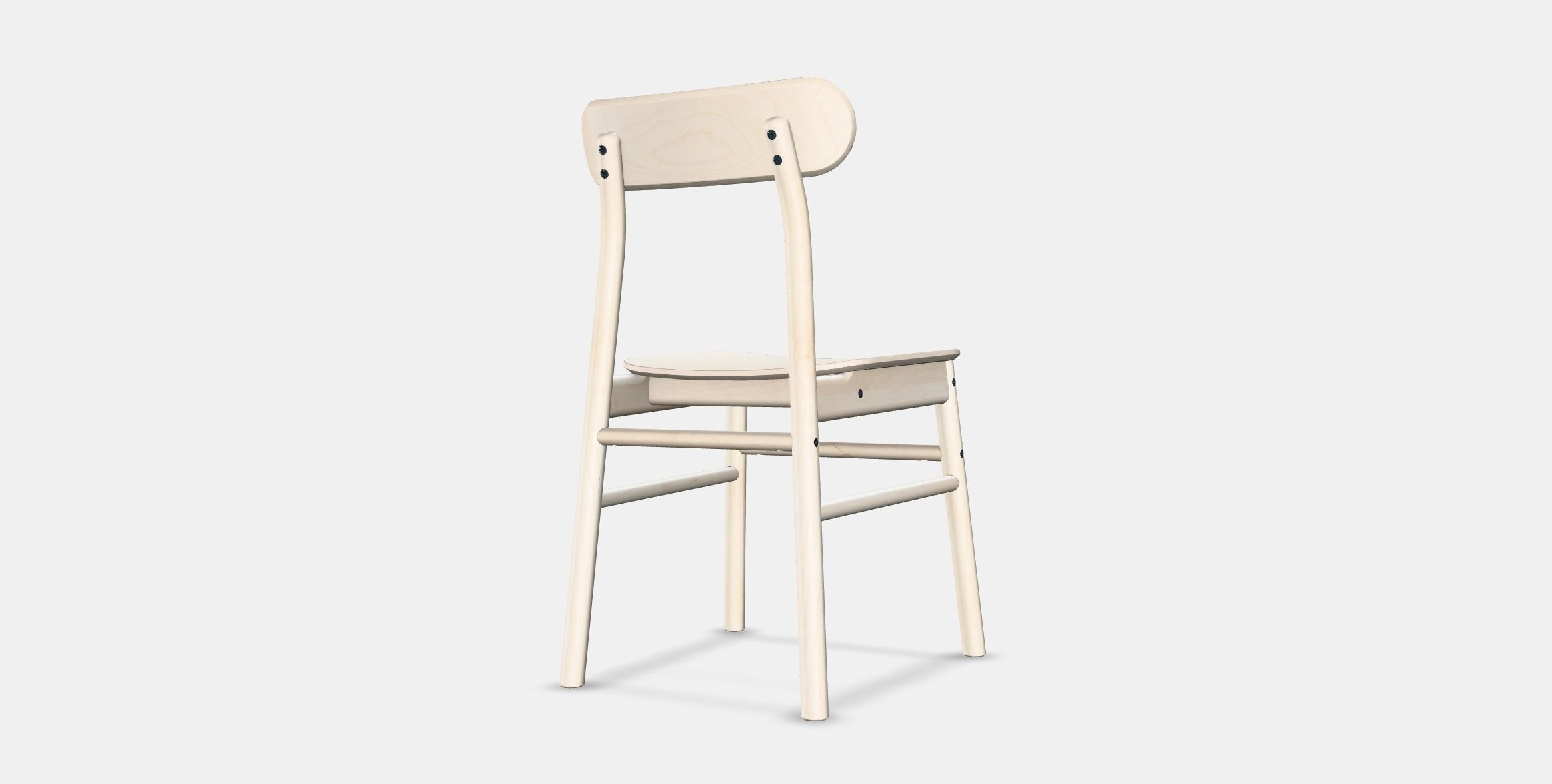 RONNINGE chair 1 Low-poly 3D model_5