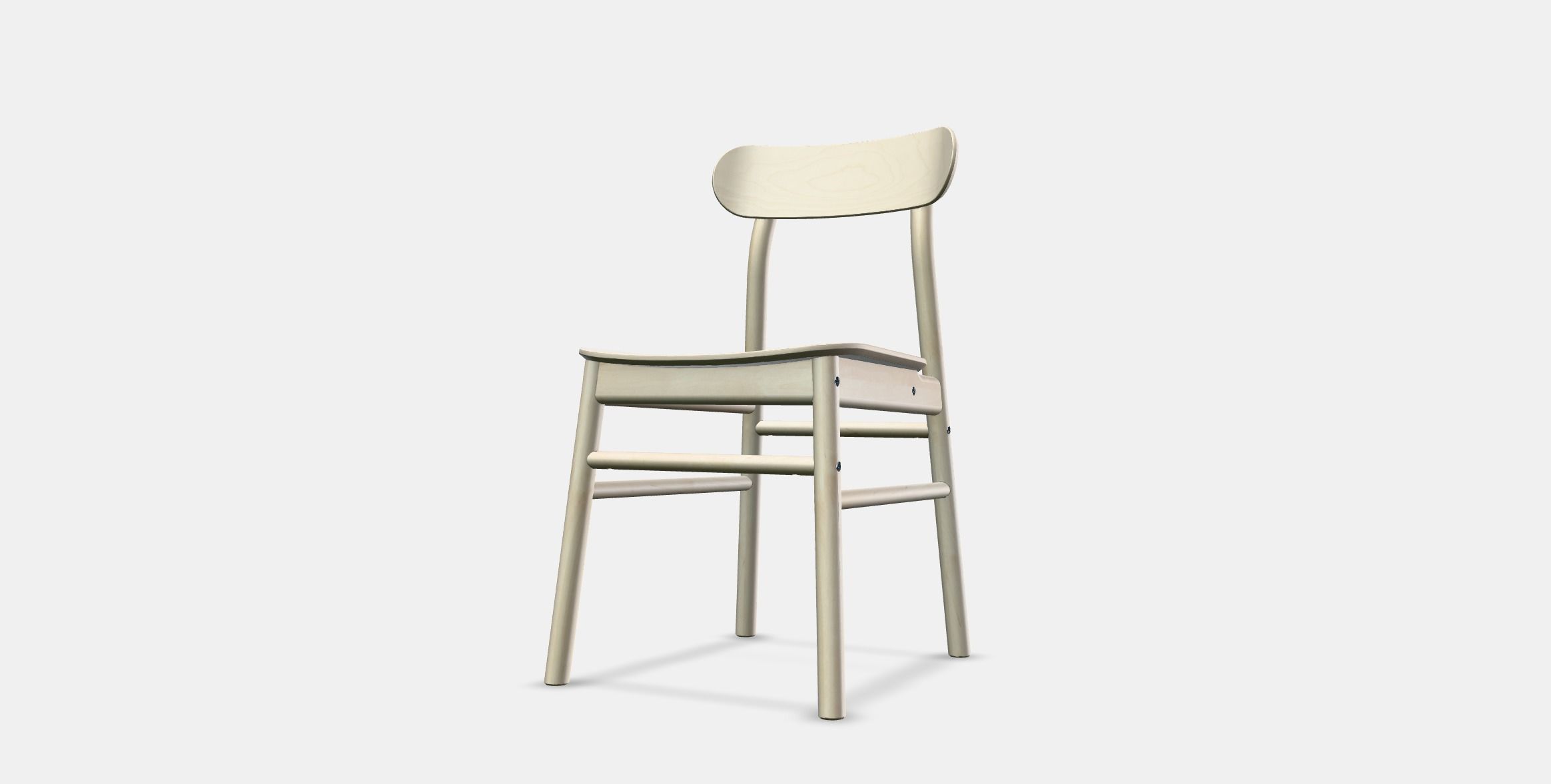 RONNINGE chair 1 Low-poly 3D model_11