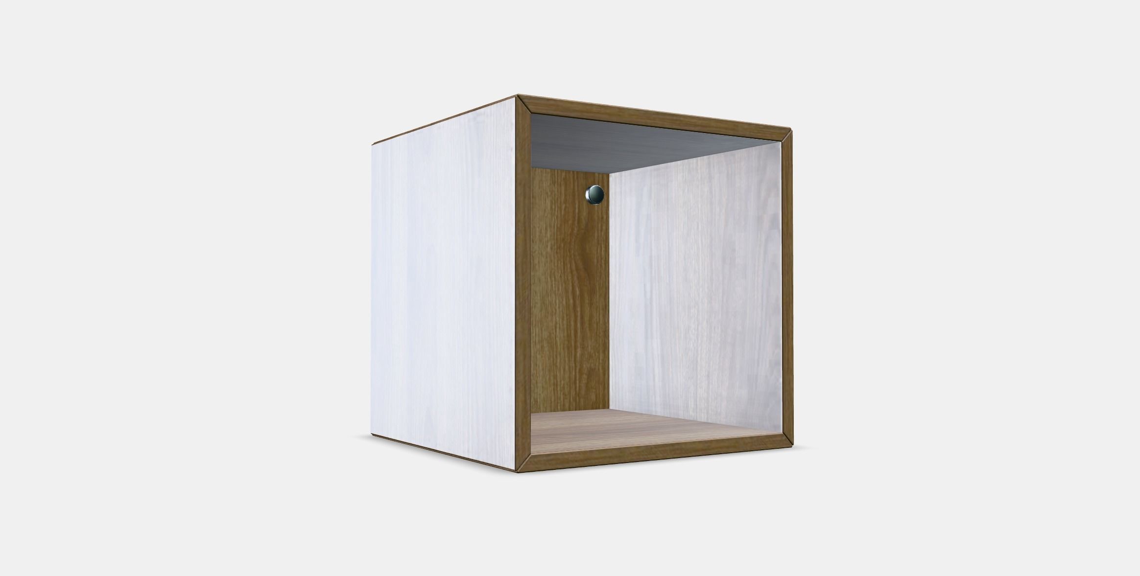 EKET cabinet 8 Low-poly 3D model_3