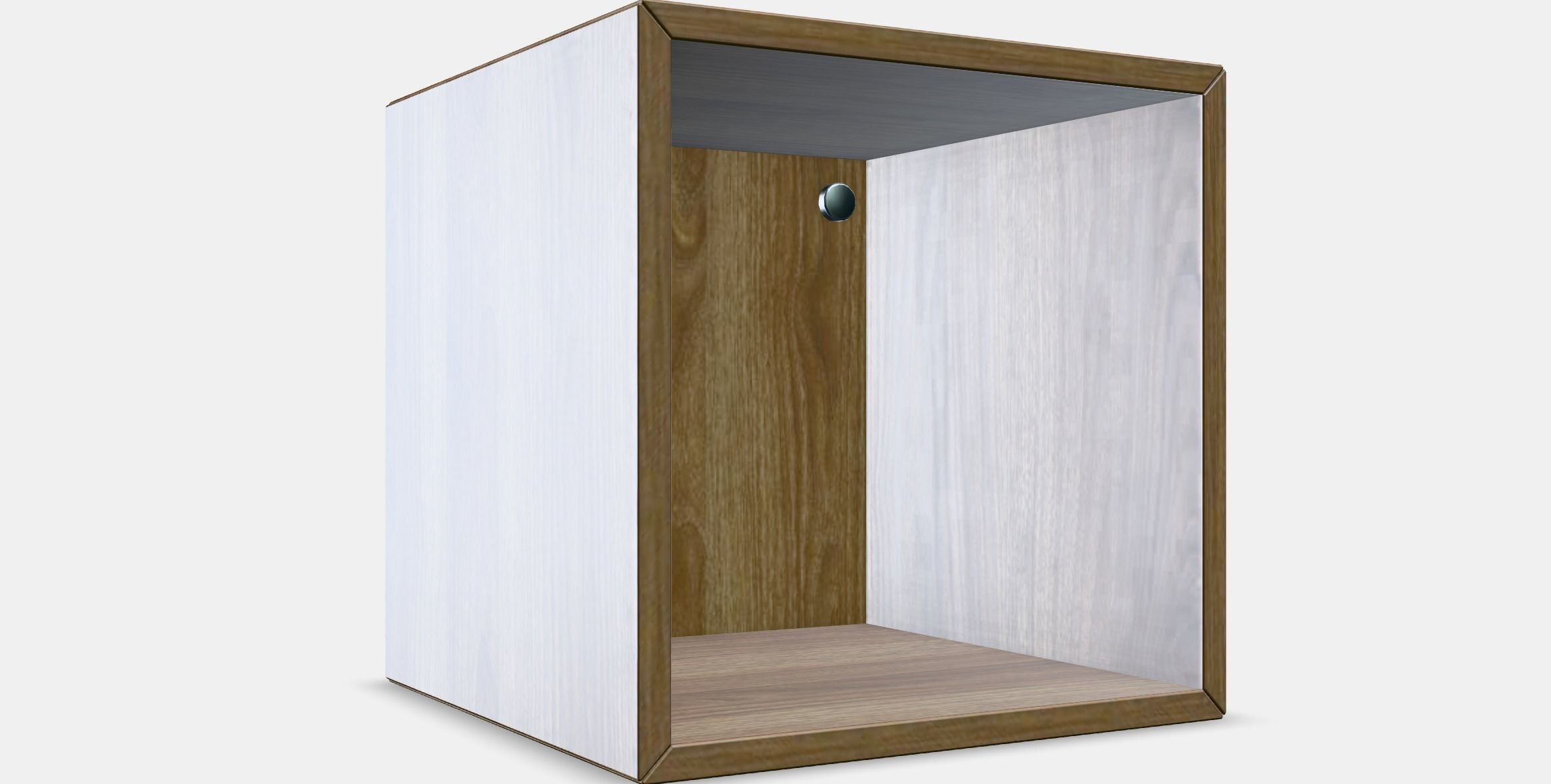EKET cabinet 8 Low-poly 3D model_9