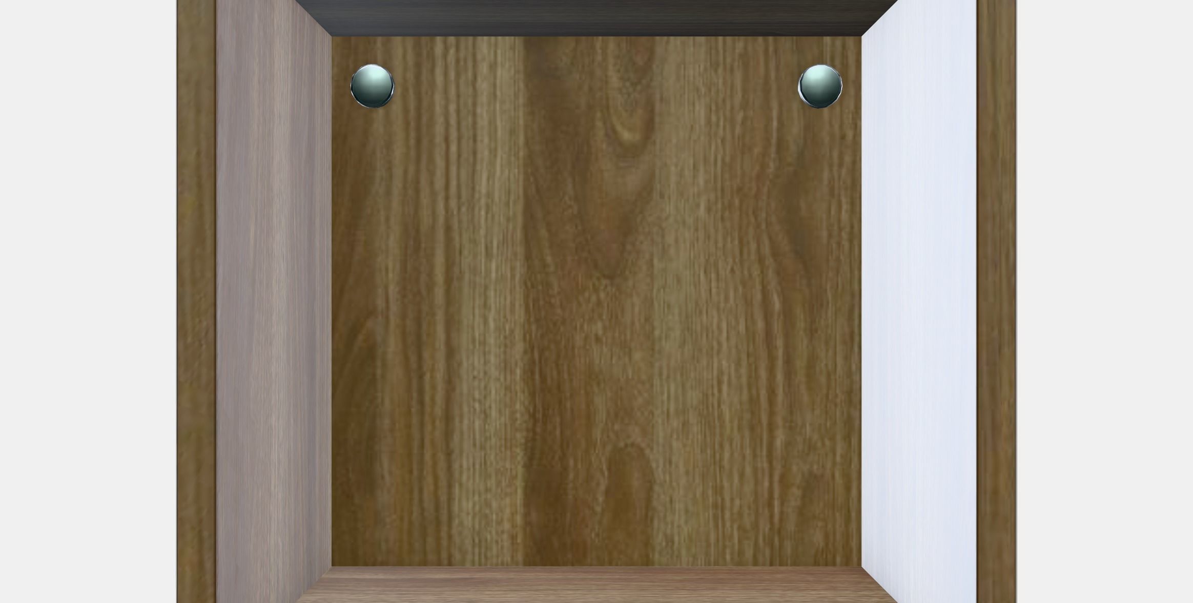 EKET cabinet 8 Low-poly 3D model_12