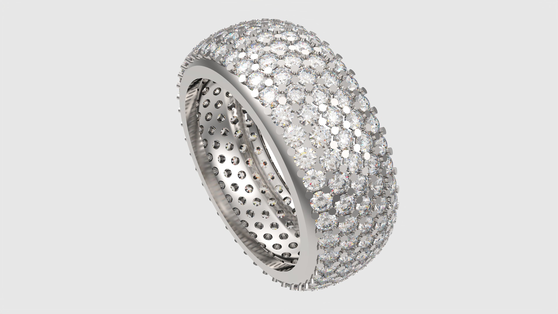 Sparkling Multi-Layered Pave Ring JDBCo 3D print model_39