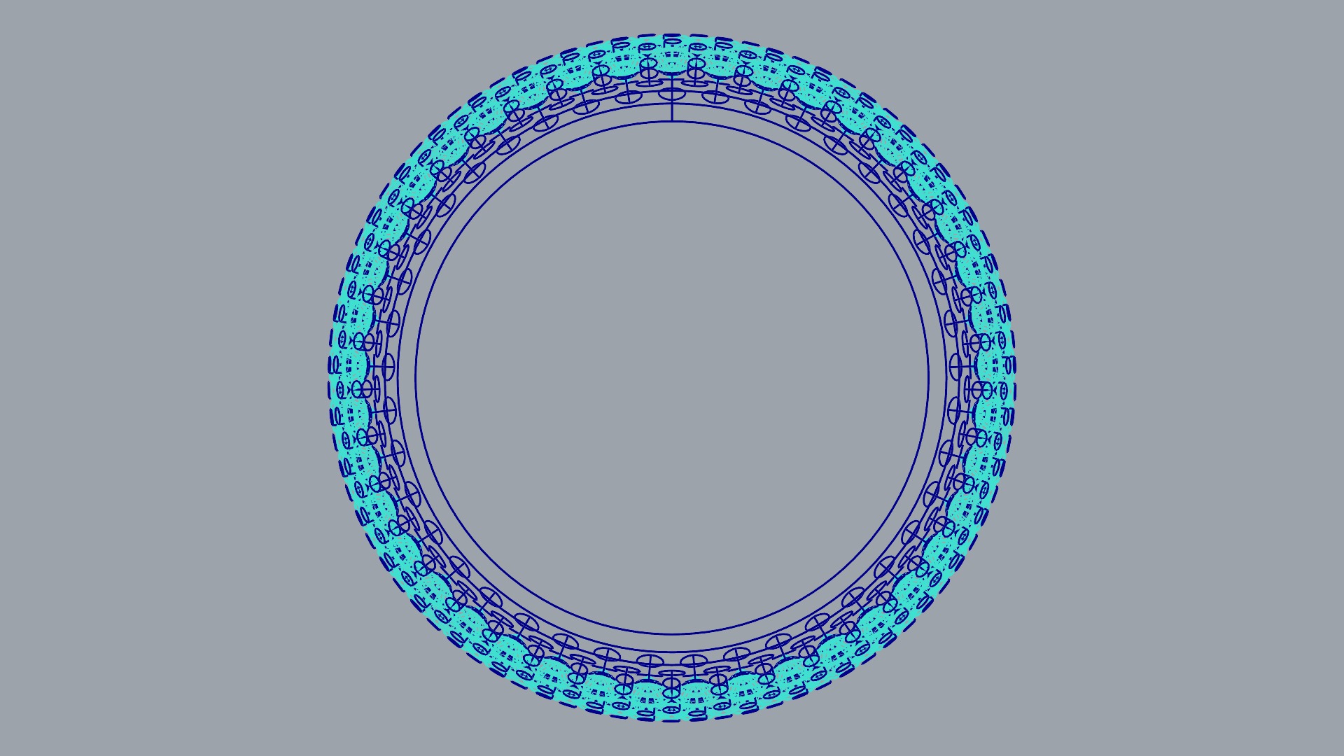 Sparkling Multi-Layered Pave Ring JDBCo 3D print model_9