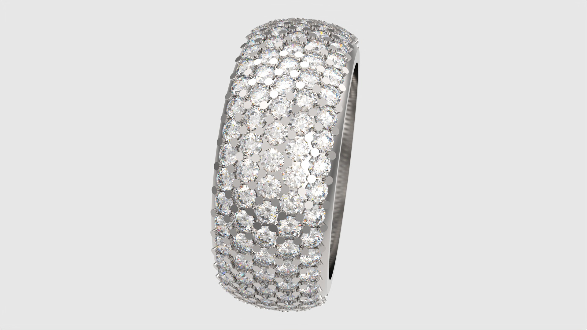 Sparkling Multi-Layered Pave Ring JDBCo 3D print model_36