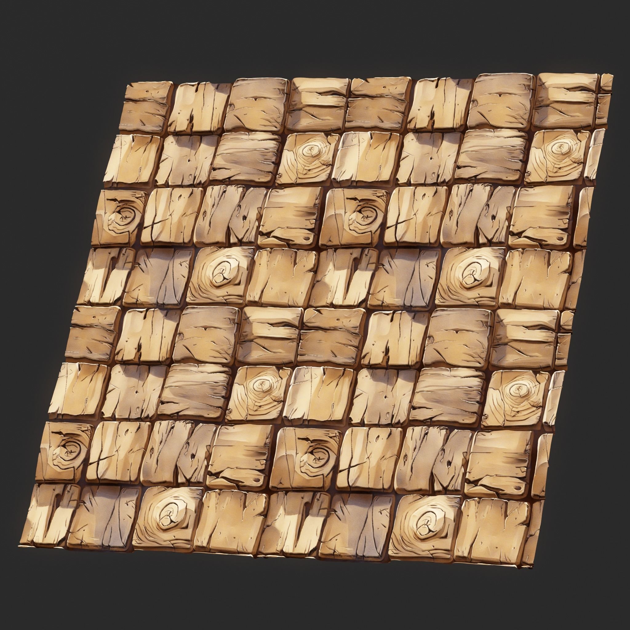  Stylized Wood Seamless Texture  Texture_4