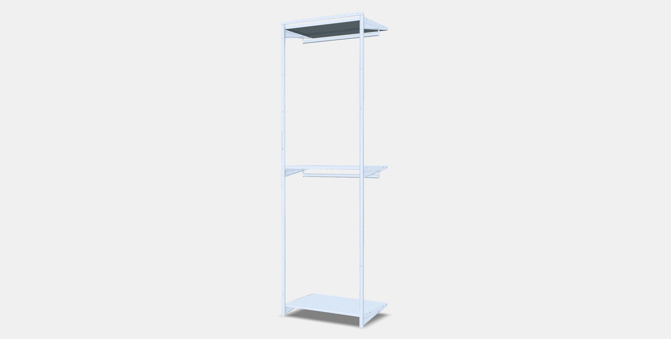 BOAXEL cupboard combination Low-poly 3D model_3