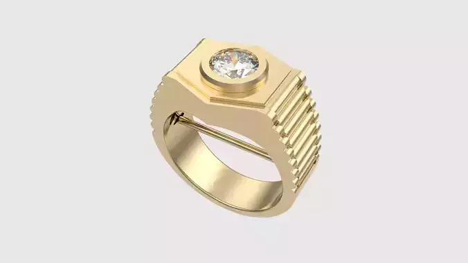 Modern Architectural Style Ring JDBCo 3D print model
