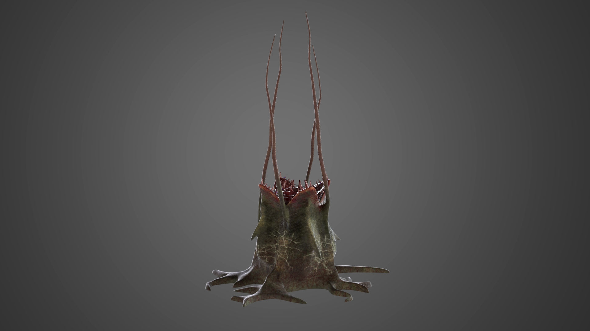 Plant monster  3D model_3