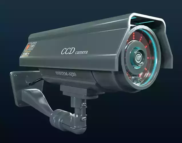 Security Camera 3D model